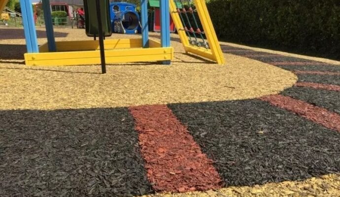 Ocala Safety Surfacing-Bonded Rubber Mulch