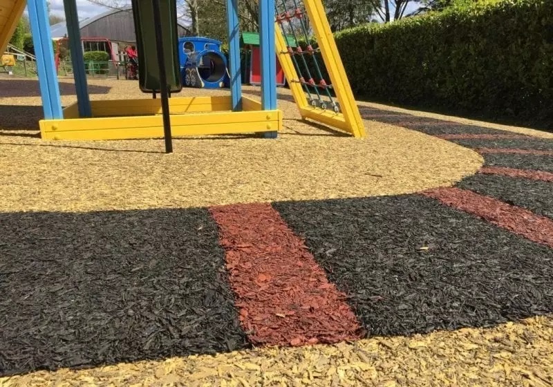 Ocala Safety Surfacing-Bonded Rubber Mulch